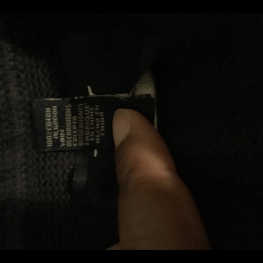 Hilfiger men’s quarter zip blue sweater - Picture 4 of 5